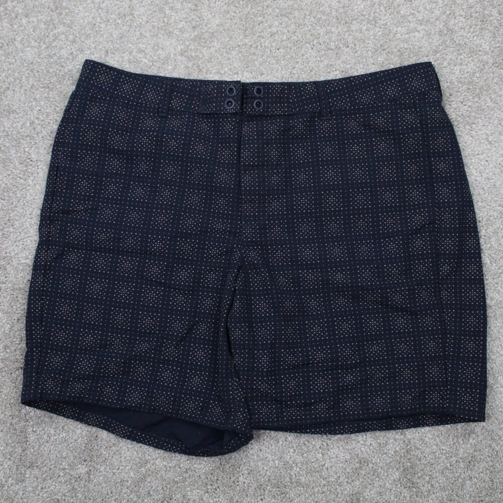 L.L. Bean Signature Hybrid Shorts Mens 38 Blue Slim Straight Fit Unlined Hybrid